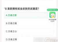 cf手游首款拥有炫金皮肤的武器是什么