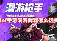 dnf手游漫游武器怎么选择